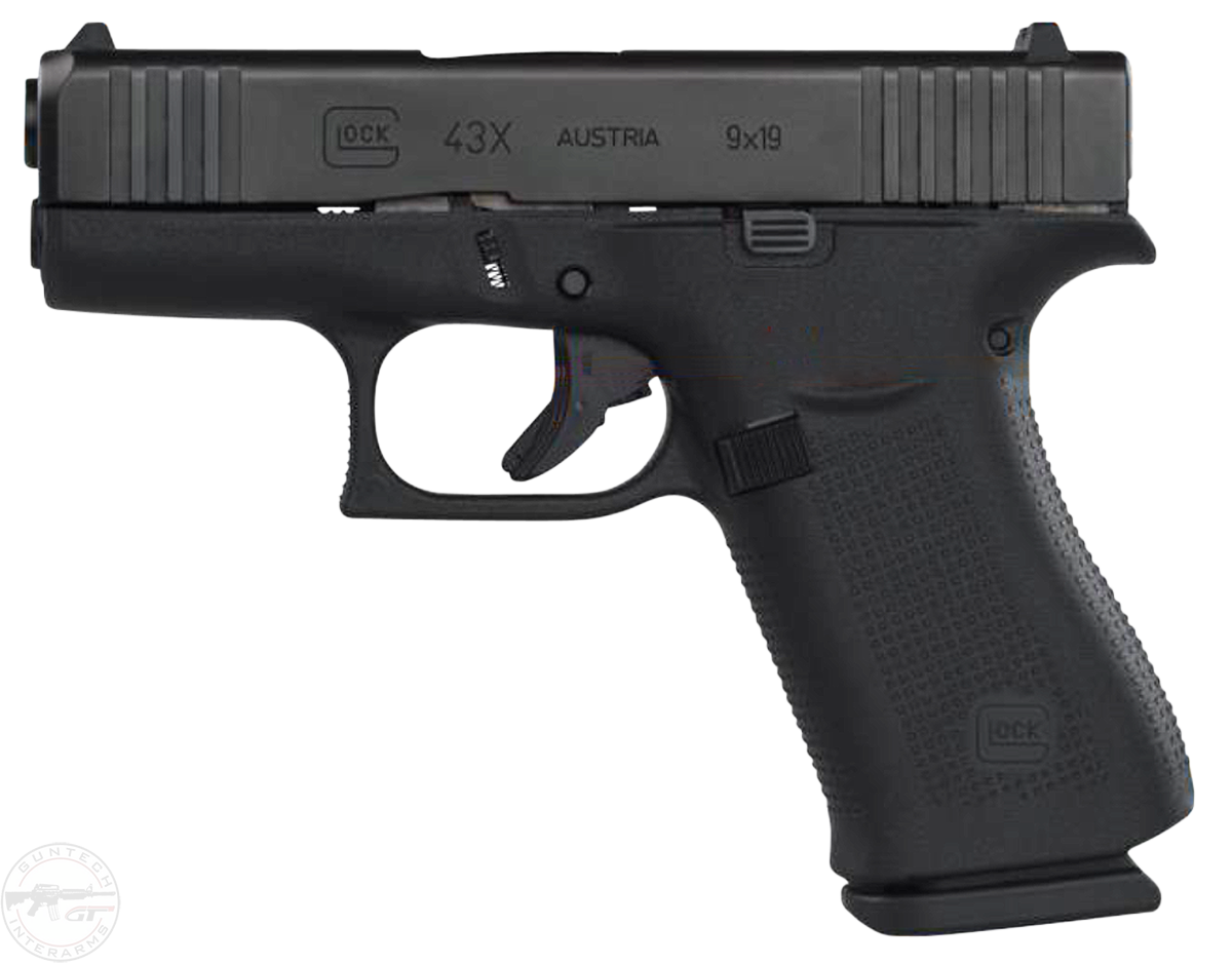 Glock 43X Black R/FS 9mm | Elite Firearms